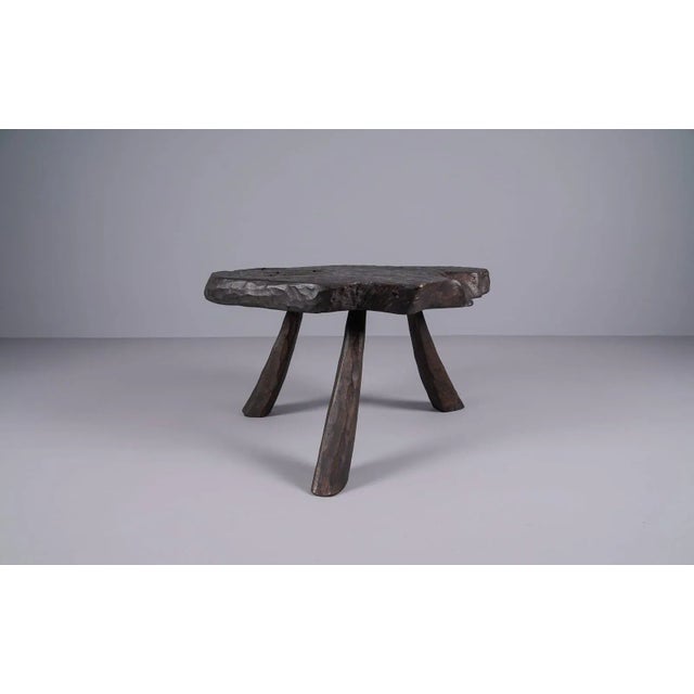 Rustic Modern Sculptural Rustic Coffee Table in the style of Alexandre Noll For Sale - Image 3 of 10