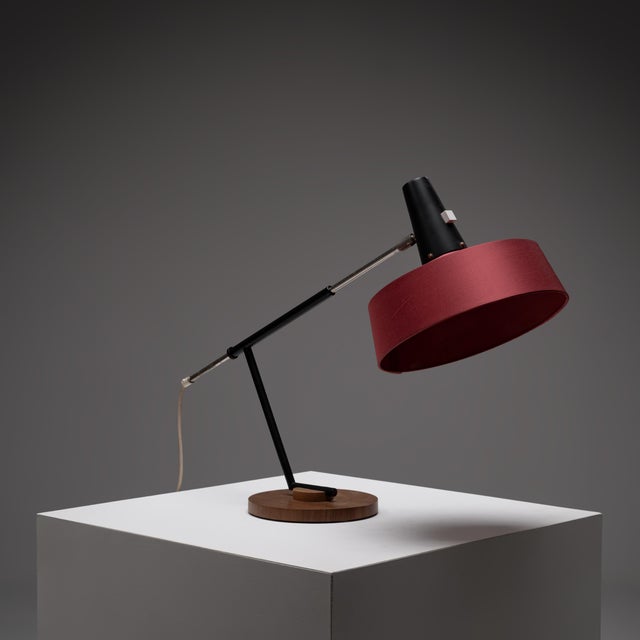 Model 30 Table Lamp attributed to Georges Frydman for Temde Leuchten, 1950s For Sale - Image 10 of 10