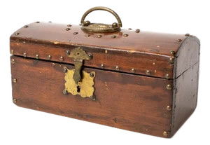 Antique Victorian Tabletop Jewelry Box
