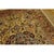 Beige 1940s Antique Beige Field Tortises Floral Tabriz Handknotted Silk Carpet Rug For Sale - Image 8 of 11
