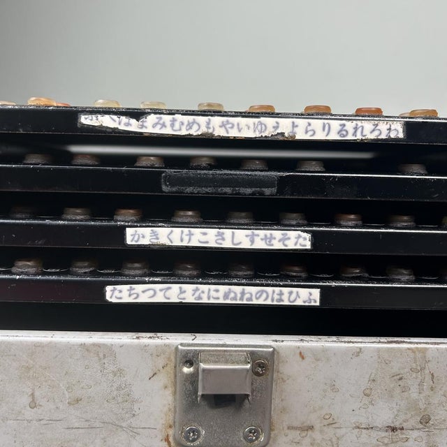 Metal Japanese Metal Case Hanko-Shi, 1960s For Sale - Image 7 of 18