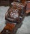 Antique Gothic Revival Hand Carved Lions Head Centre Occasional Table For Sale - Image 6 of 17