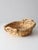 Wood Vintage Wicker Catchall Basket With Wooden Handles For Sale - Image 7 of 10