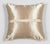 Early 21st Century 16"x16" Silk Embroidery Cushion Cover. Handmade Pillowcase. Yellow Lace Pillow For Sale - Image 5 of 5