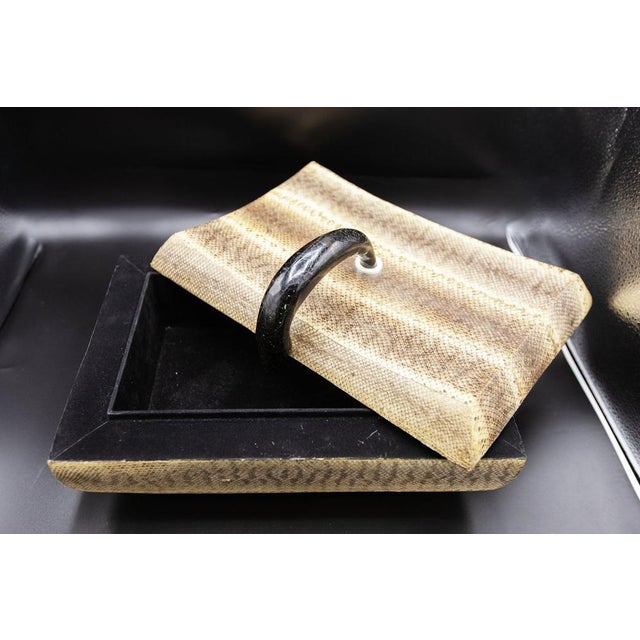 Jewellery Box in Leatherette and Velvet, 1920s For Sale - Image 13 of 14