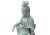 Ceramic Chinese Handcrafted GuanYin Bodhisattva Tong Style Off White Porcelain Statue For Sale - Image 7 of 10