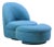 Thomas Bille Lounge Chair With Ottoman For Sale