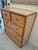 Vintage Itailian Grasscloth and Faux Bamboo Chest of Drawers For Sale - Image 4 of 7
