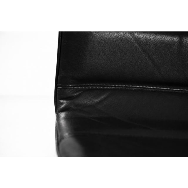 Vintage Chrome and Black Leather Club Chairs from POL International, 1960s, Set of 2 For Sale - Image 17 of 18