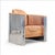 Aviator Club Chair in Brown Distressed leather For Sale - Image 16 of 18