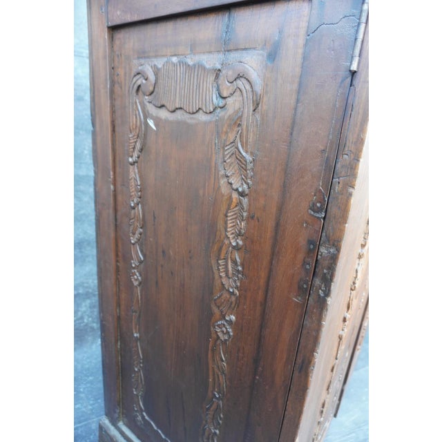 18th Century Spanish Colonial Walnut Cabinet For Sale - Image 10 of 11