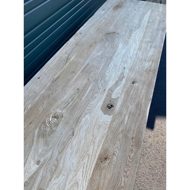 Metal Timothy Oulton Old Wood & Metal Console For Sale - Image 7 of 12