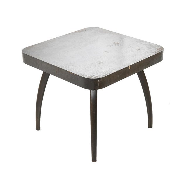 Wood Coffee Table Spider by Jindrich Halabala For Sale - Image 7 of 7