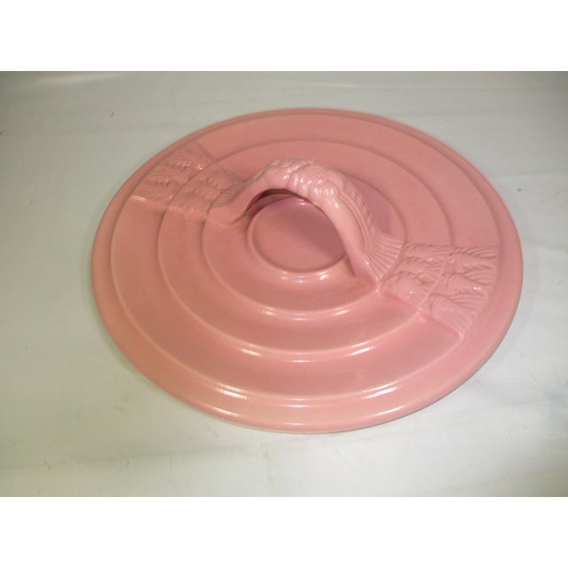 Art Deco 1930s Vernon Kilns Hors d'Oeuvre Platter by May & Vieve Hamilton For Sale - Image 3 of 14