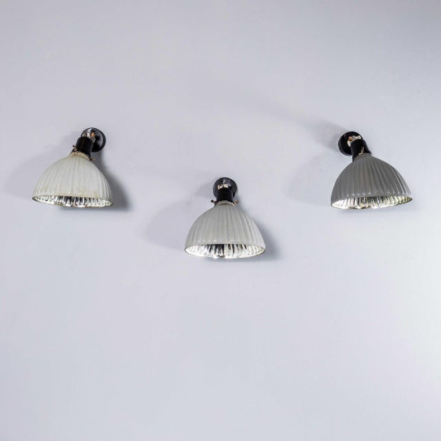 Mercury Glass Adjustable Wall Lamp, 1940s For Sale - Image 6 of 11