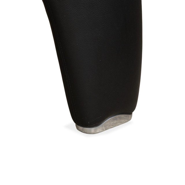 Set of Echnaton Leather Chair with Ottoman from Leolux For Sale - Image 5 of 18