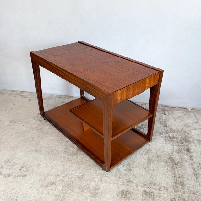 Drinks Trolley with Sliding Top and Laminate Inset from Remploy, 1970s For Sale - Image 4 of 12