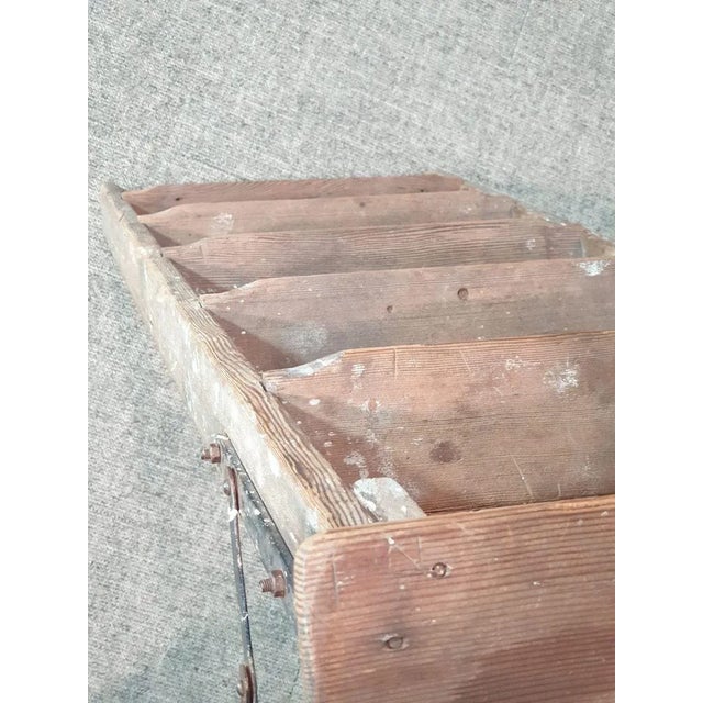 Vintage Wood Step Painters Ladder, 1970s For Sale - Image 13 of 14