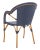 Navy Blue California Armchair, Set of 2 - Navy For Sale - Image 8 of 8