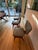 Wood Vintage Solid Walnut Midcentury Dining Table With Eight Chairs For Sale - Image 7 of 14