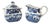 Vintage English Sugar Bowl and Creamer Set by Enoch Wedgwood, 1960s, Set of 2 For Sale