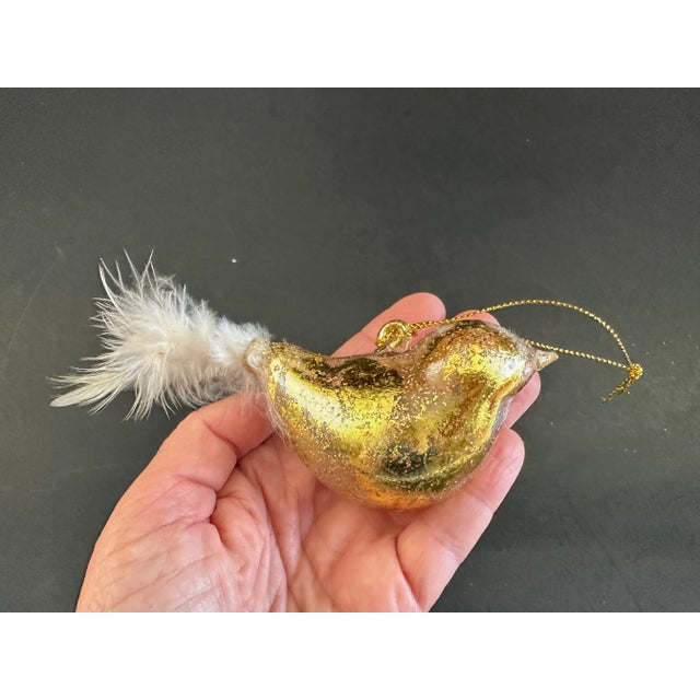 Art Glass Bird Christmas Ornament For Sale In New York - Image 6 of 7