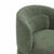 Massa Textured Green Swivel Accent Chair For Sale In Los Angeles - Image 6 of 8