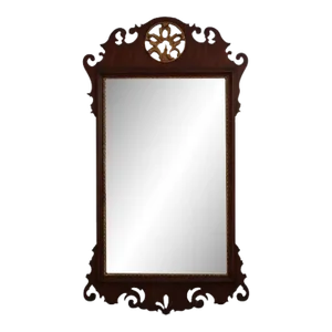 Henkel Harris Chippendale Cherry Mirror