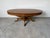 1960s Hollywood Regency Neoclassical Style Mahogany Oval Coffee Table With Brass Claw Feet For Sale - Image 4 of 12