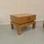 A lovely pair of bamboo bedside tables with chevron patterns and brass details, probably made in Italy by Dal Vera around...