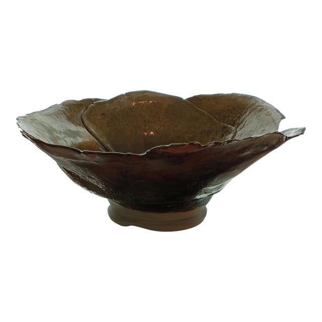 Lively Ceramic Bowl Sam Kowski Statement Table Deco For Sale