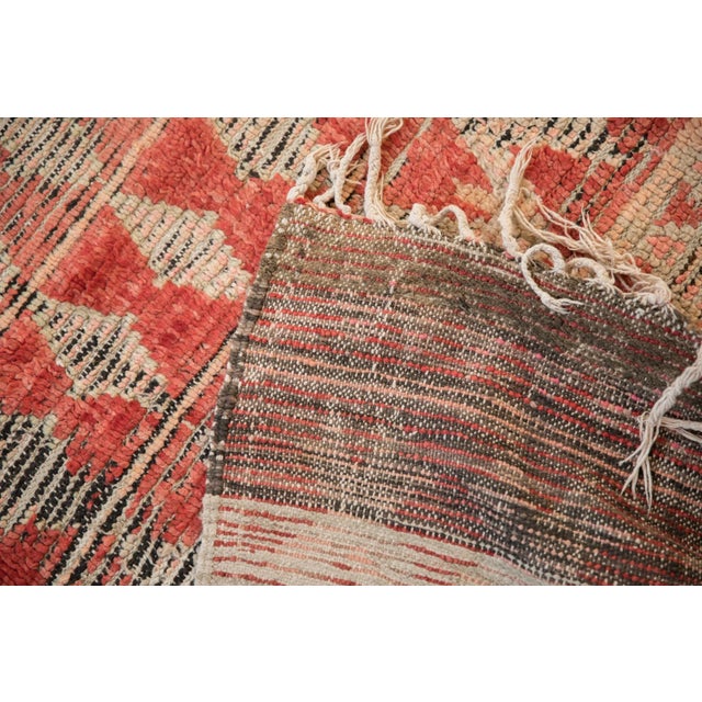 Old New House Vintage Moroccan Rug Runner - 3'6" X 11' For Sale - Image 4 of 12