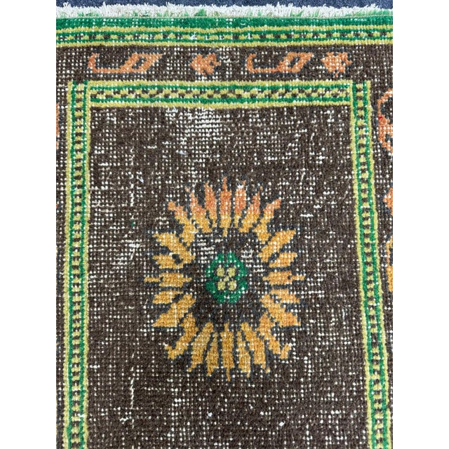 Early 21st Century Turkish Yastik Rug 1'9" x 2' For Sale - Image 5 of 5