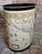 Vintage Map of the Americas North and South America Black Metal Wastebasket Bin For Sale - Image 4 of 8