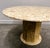 Round Breccia Marble Pedestal Table | 1980s Vintage Stone Dining Table | Postmod For Sale - Image 9 of 14