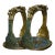 Pair of Antique Cloisonné Enamel Stirrups With Dragon Motif, 1.89kg For Sale