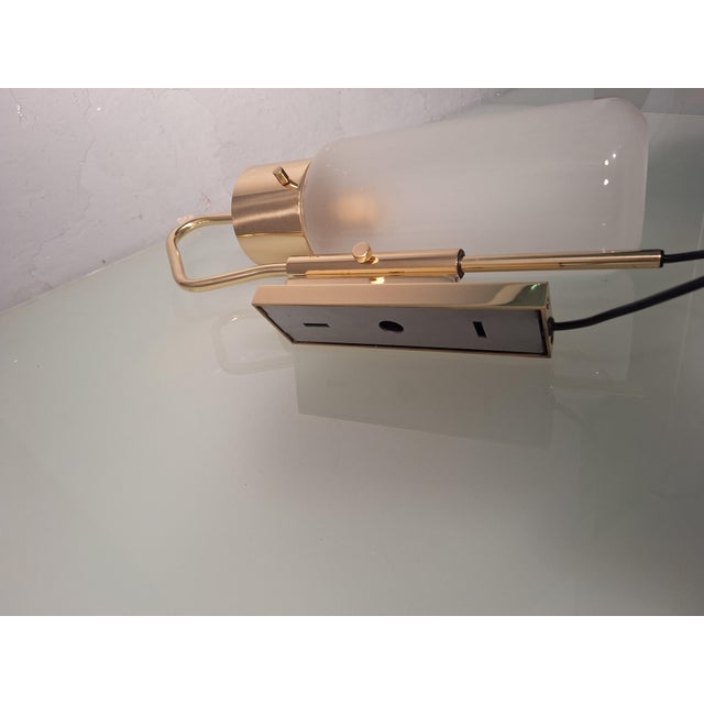 LP10 Bidone Wall Light in Brass by Luigi Caccia Dominioni for Azucena, 1990s For Sale - Image 9 of 10