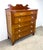 Mid 19th Century Cherry American Empire / Sheraton Chest of Drawers For Sale - Image 4 of 12