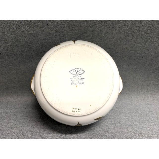 Royal Worcester Evesham Covered Casserole Dish For Sale - Image 10 of 11