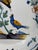 Ceramic Antique French Nevers Faience Plate with Hand-Painted Birds, 1700s For Sale - Image 7 of 11