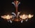 French Art Deco Ezan Six-Light Opalescent Glass Stalactite Chandelier, 1930 For Sale - Image 17 of 18