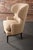 Deco Mahogany and Bouclé Wingback Chair by Edward Wormley for Dunbar Model 103b For Sale - Image 9 of 18