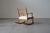 Textile Vintage Danish Rocking Chair by Henning Kjærnulf, 1950s For Sale - Image 7 of 16