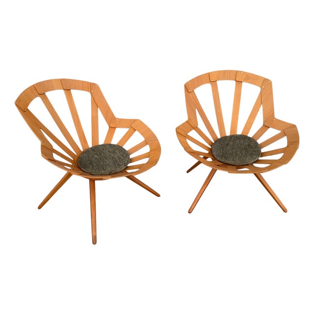 Armchairs by Lodovico Meneghetti, Giotto Stoppino and Vittorio Gregotti for Sim, 1953, Set of 2 For Sale