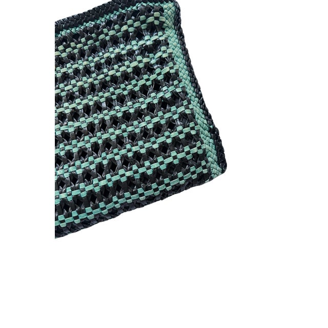 Vintage Prada Madras Clutch For Sale - Image 13 of 14