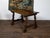 Italian 19th Century Walnut Baroque Style Fratino Table with Carved Lyre Legs For Sale In Atlanta - Image 6 of 12
