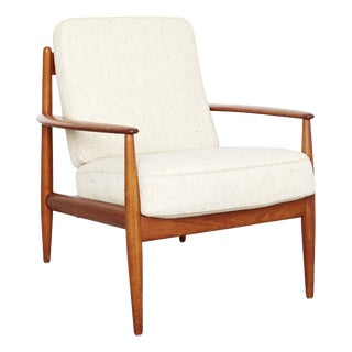 Mid-Century FD118 Easy Chair in Teak by Grete Jalk for France & Søn, 1960s For Sale