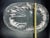 Vintage Dorothy Thorpe Silver “Atomic Splash” Indented Oblong Serving Platter and Corresponding Elongated Server- 2 Pieces For Sale - Image 10 of 13