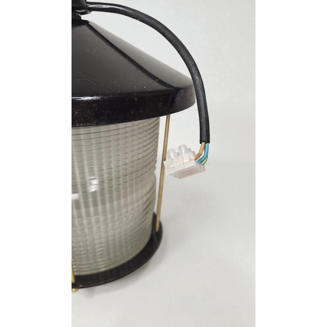 1970s Vintage Holophane Lantern, 1970s For Sale - Image 5 of 8