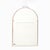 Mid-Century Tessellated Lacquered Goatskin Arched Mirror Signed Karl Springer For Sale - Image 10 of 10